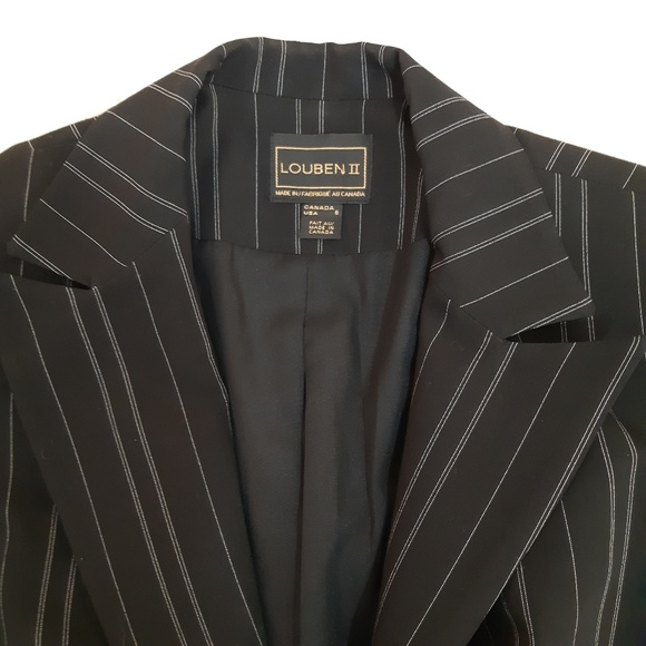 Louben II Pinstripe blazer - Picture 2 of 7